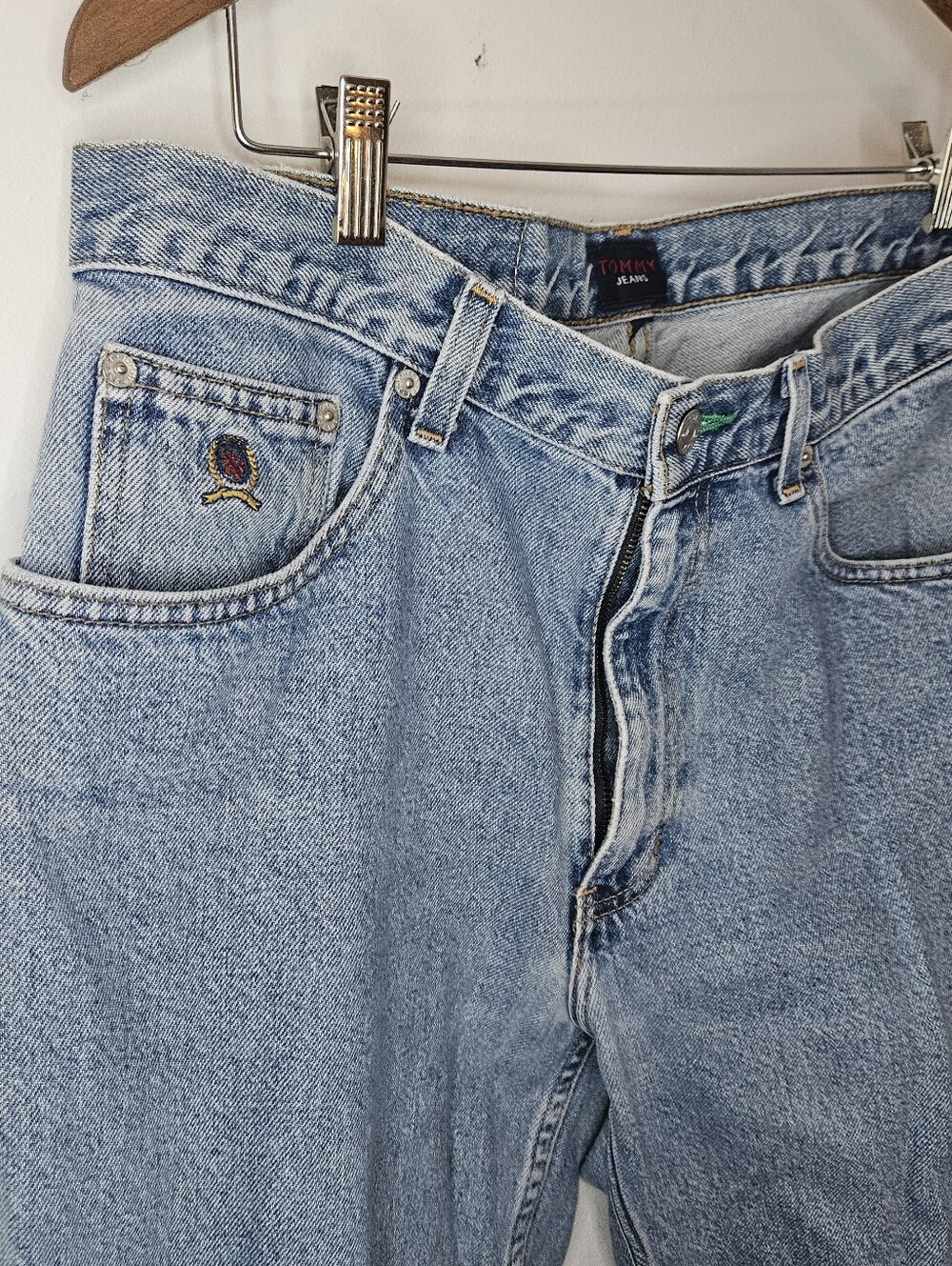 Tommy hilfiger vintage jeans oversize baggy relaxed straight leg boyfriend
